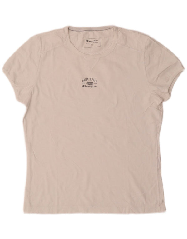 Женская футболка Champion Heritage Classics Top UK 18 XL, белый хлопок