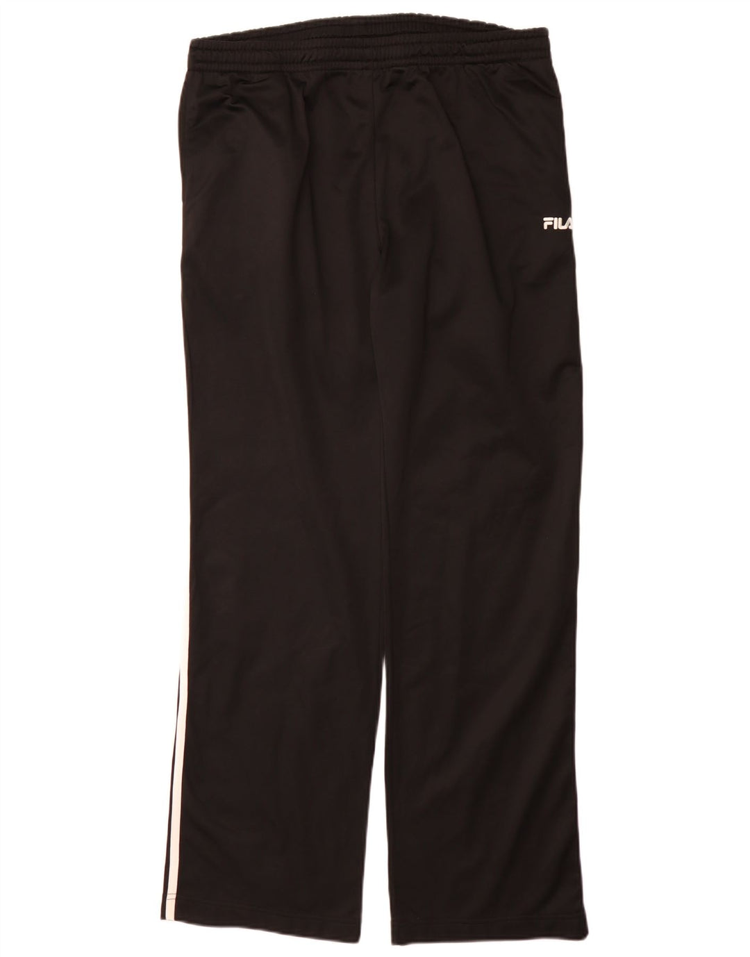 Fila Мужские спортивные брюки стандартного размера XL, черные, полиэстер