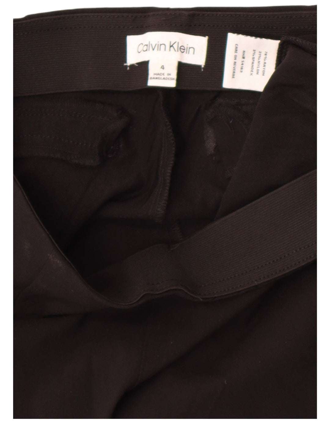 Женские леггинсы Calvin Klein US 4, маленький размер, черный вискоза