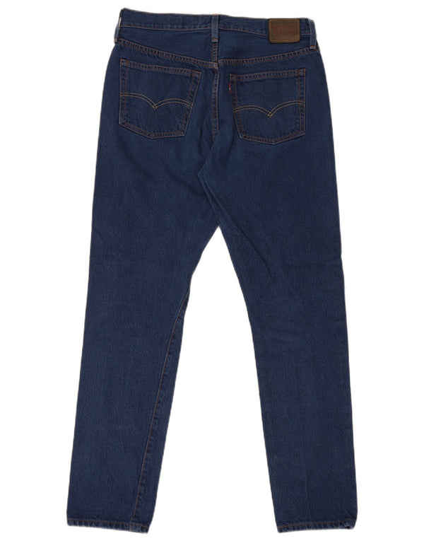 Мужские прямые джинсы Levi's 501 S W29 L30 синие, хлопок