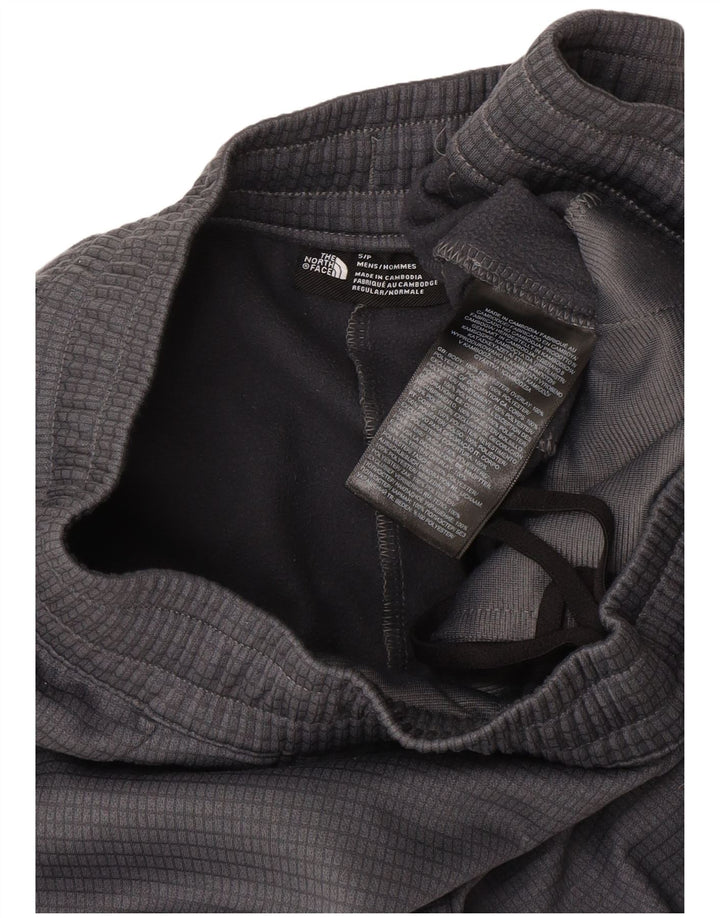 Мужские спортивные брюки The North Face, брюки-джоггеры, маленькие серые, с цветными блоками