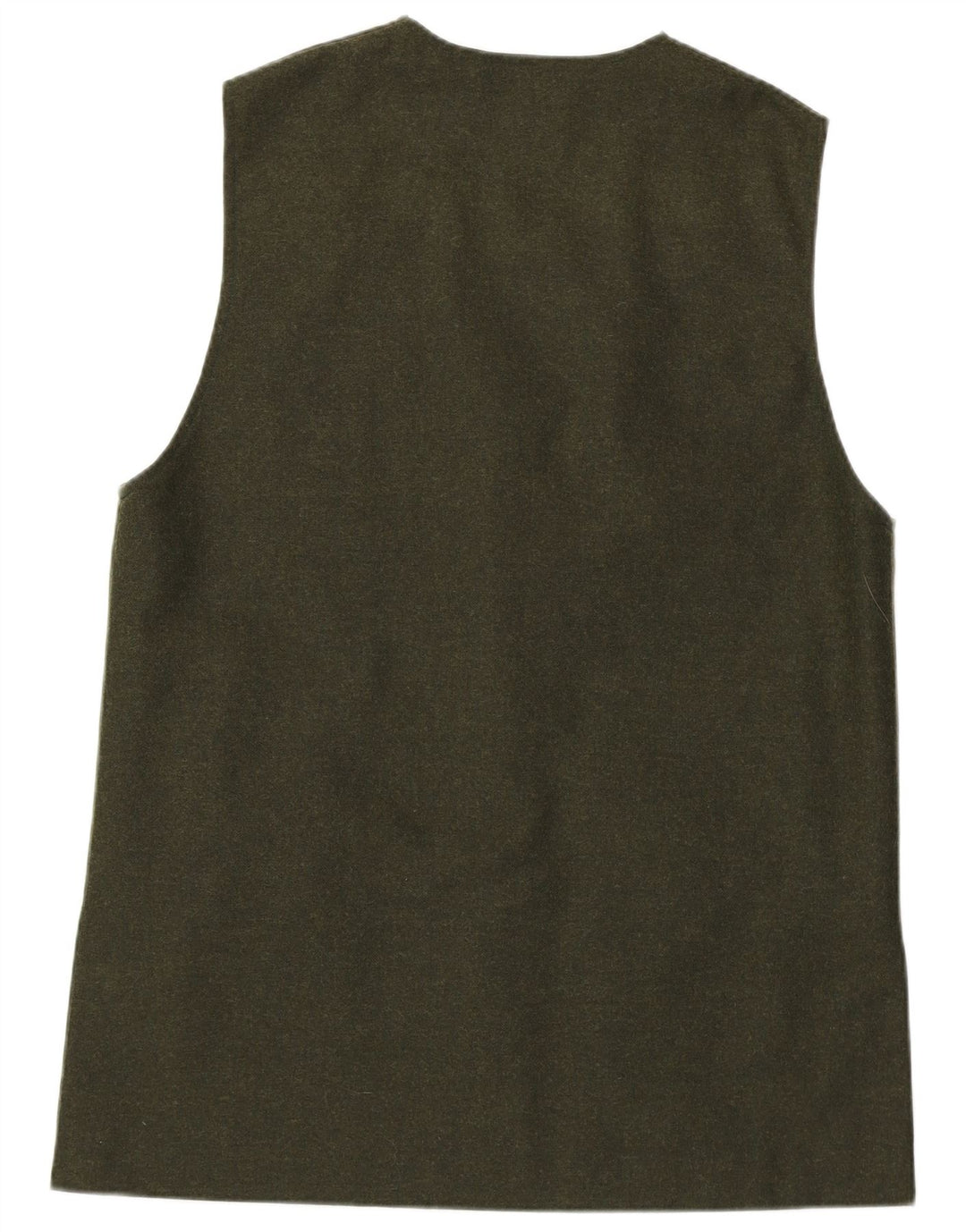 ВИНТАЖНЫЙ женский жилет UK 16, большой цвет хаки