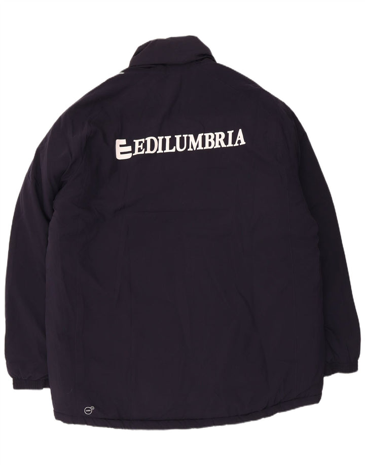 Мужская ветровка Puma с графическим рисунком UK 42 XL, темно-синий полиэстер