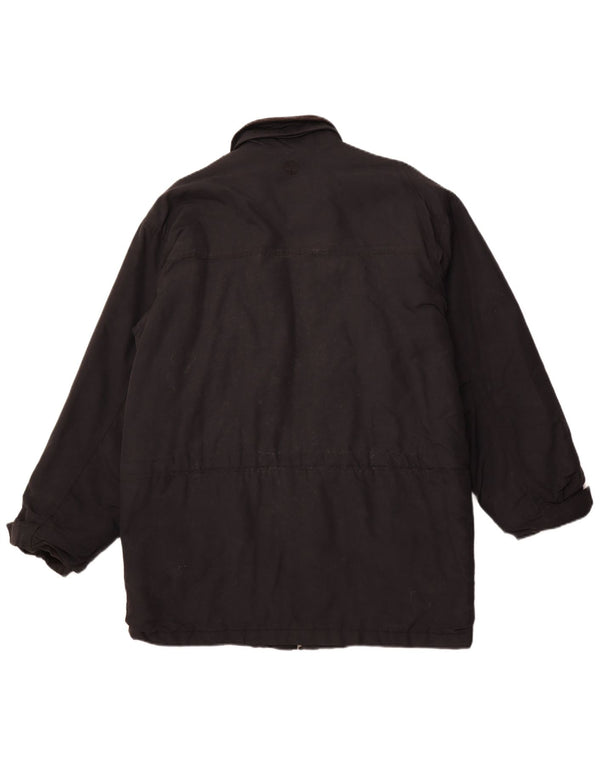 Мужская ветровка свободного покроя TIMBERLAND UK 36, маленькая, черный нейлон