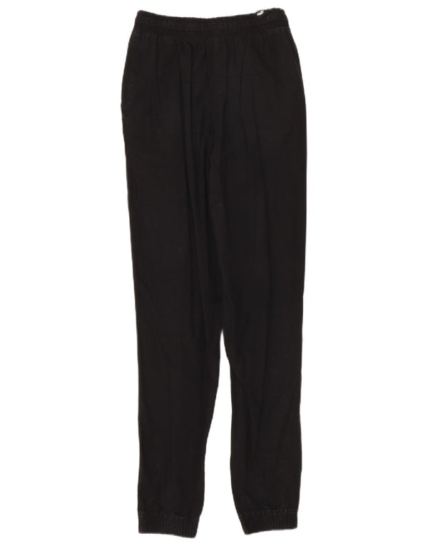 Женские повседневные брюки для бега PUMA XS W26 L30, черный хлопок