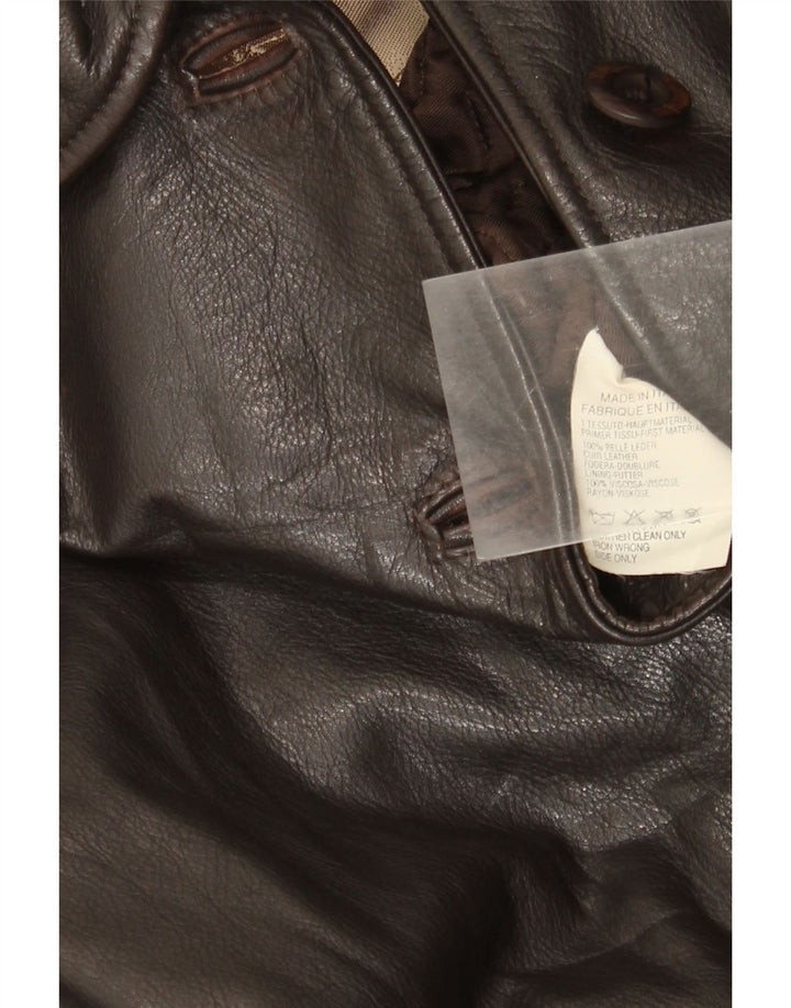 Женская кожаная куртка Conbipel IT 44 Medium Brown Leather
