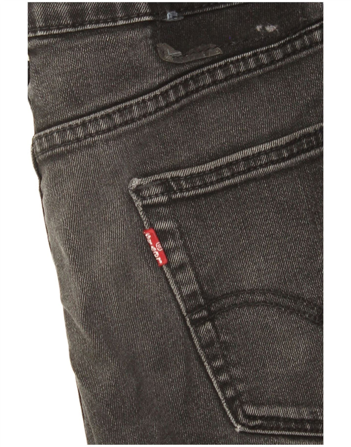 Мужские прямые джинсы Levi's W30 L31 черные