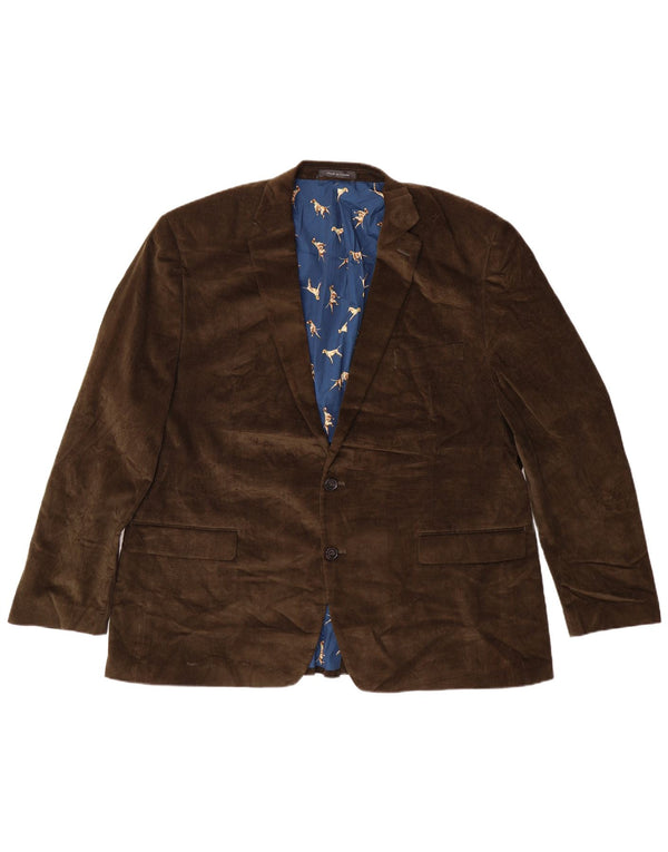 Мужской пиджак стандартного кроя на 2 пуговицах RALPH LAUREN, Великобритания 48 4XL, хаки