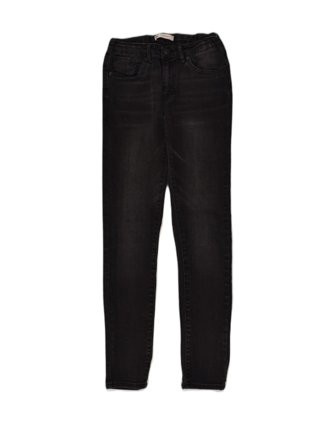 LEVI'S Girls Skinny Jeans 13-14 Years W24 L30  Black Cotton | Vintage Levi's | Thrift | Second-Hand Levi's | Used Clothing | Messina Hembry 
