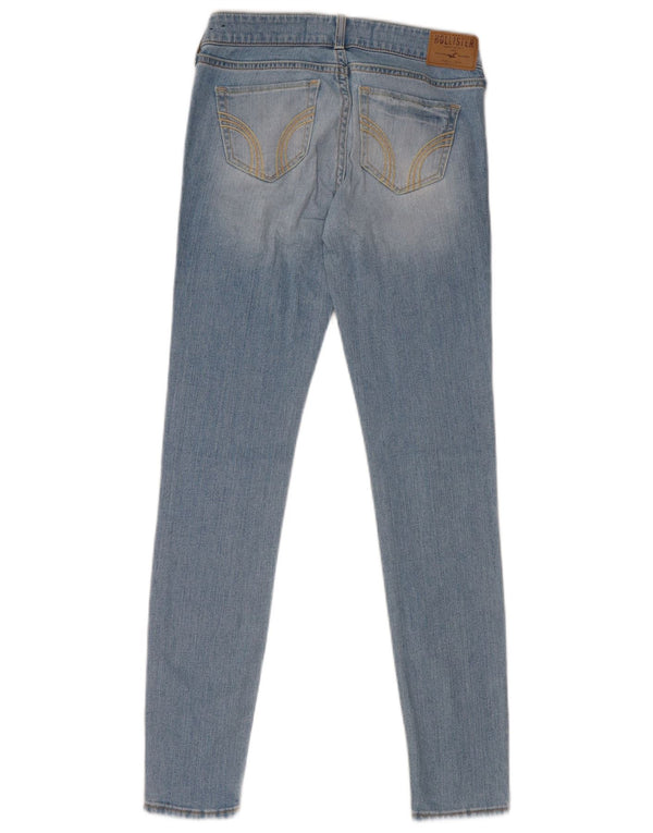 Женские джинсы скинни HOLLISTER US 1 XS W25 L29, синий хлопок