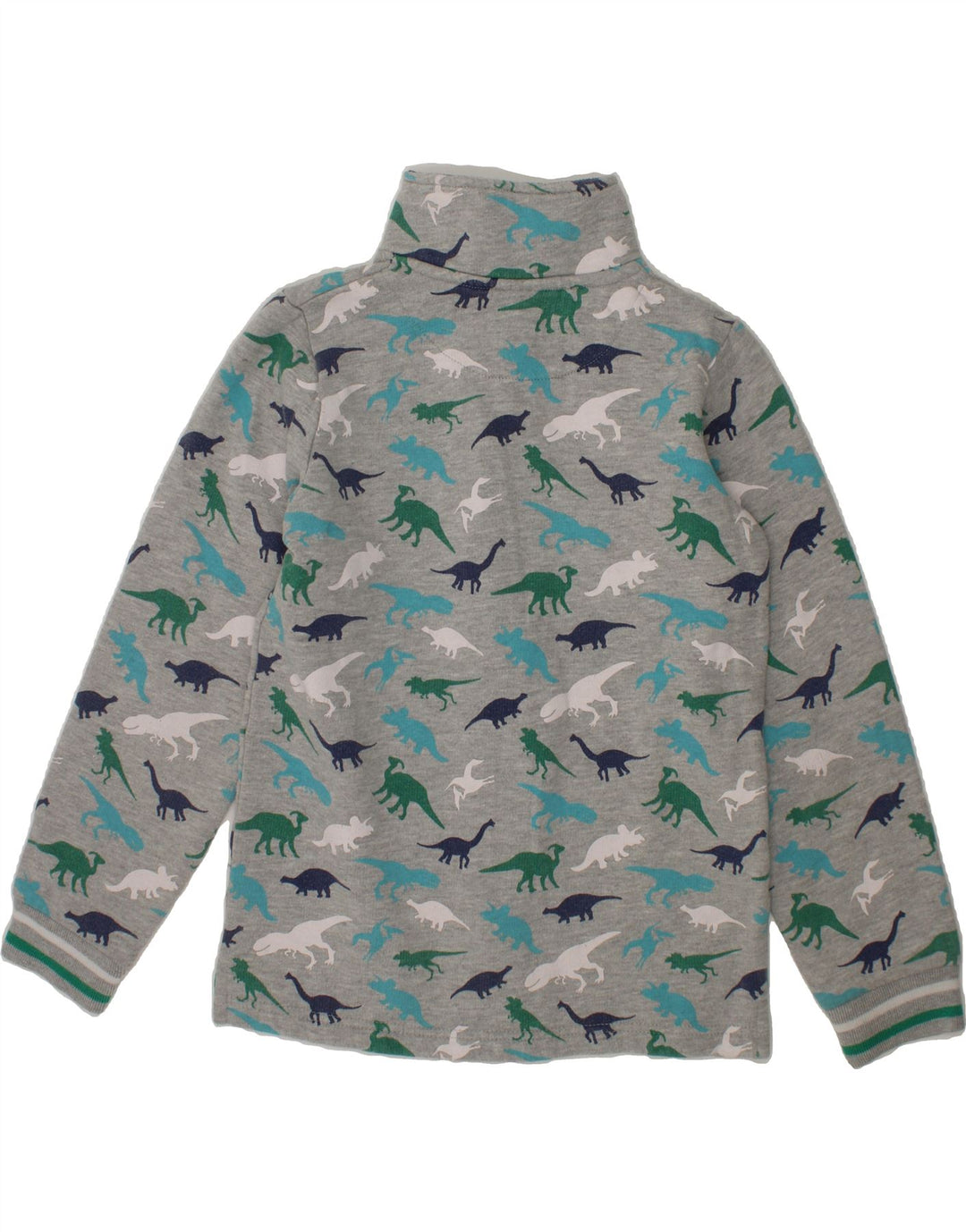 MOUNTAIN WAREHOUSE Boys Tracksuit Top Jacket 9-10 Years Grey Animal Print Vintage Mountain Warehouse and Second-Hand Mountain Warehouse from Messina Hembry 
