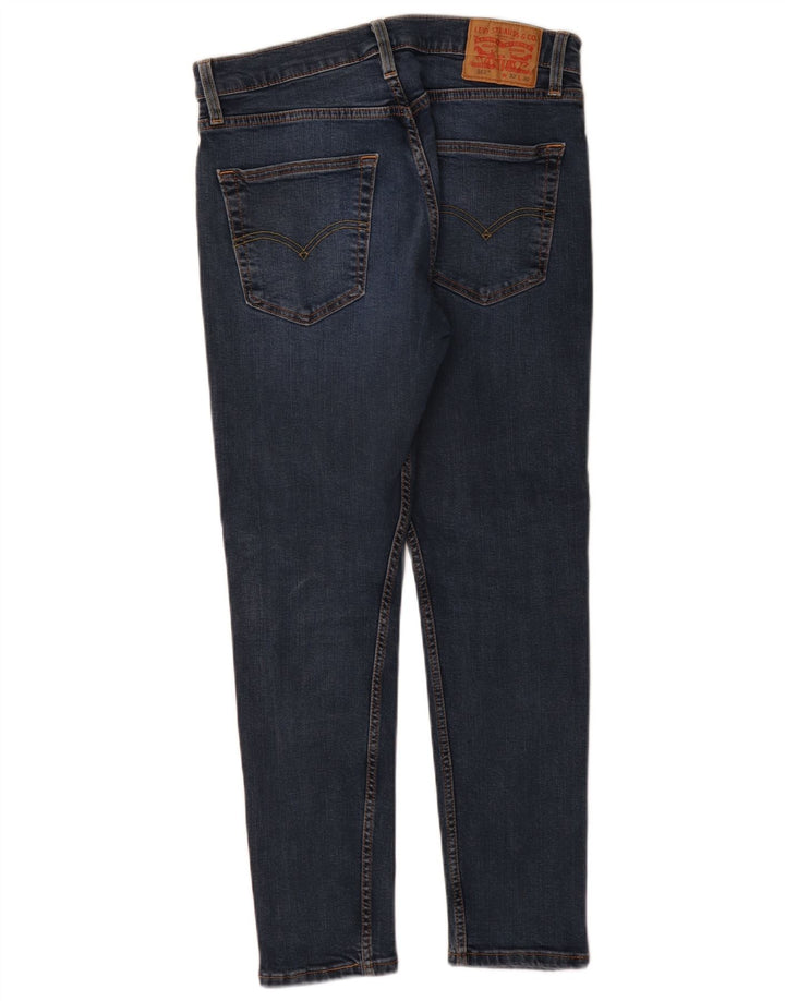 Женские зауженные зауженные джинсы Levi's 512 W32 L30 синие, хлопок