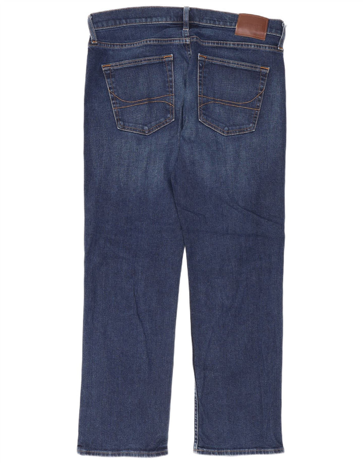 Мужские прямые джинсы Hollister W34 L30 синие