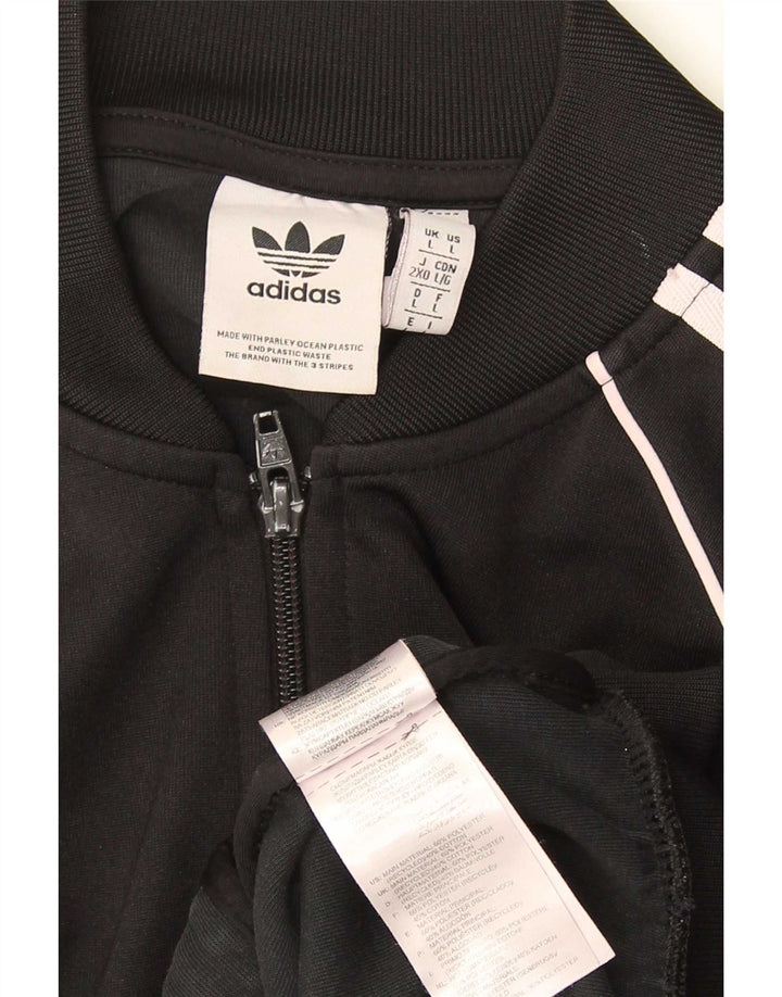 Мужская спортивная куртка Adidas, большая черная полиэстер