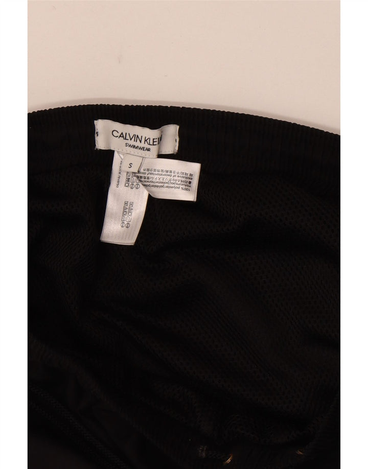 Calvin Klein Мужские шорты для плавания с рисунком, маленькие черные, с цветными блоками