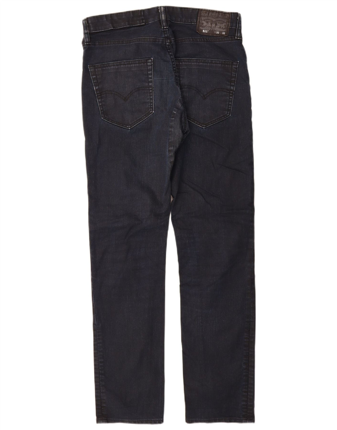 Мужские джинсы Levi's 511 Slim W32 L32 Темно-синие, хлопок
