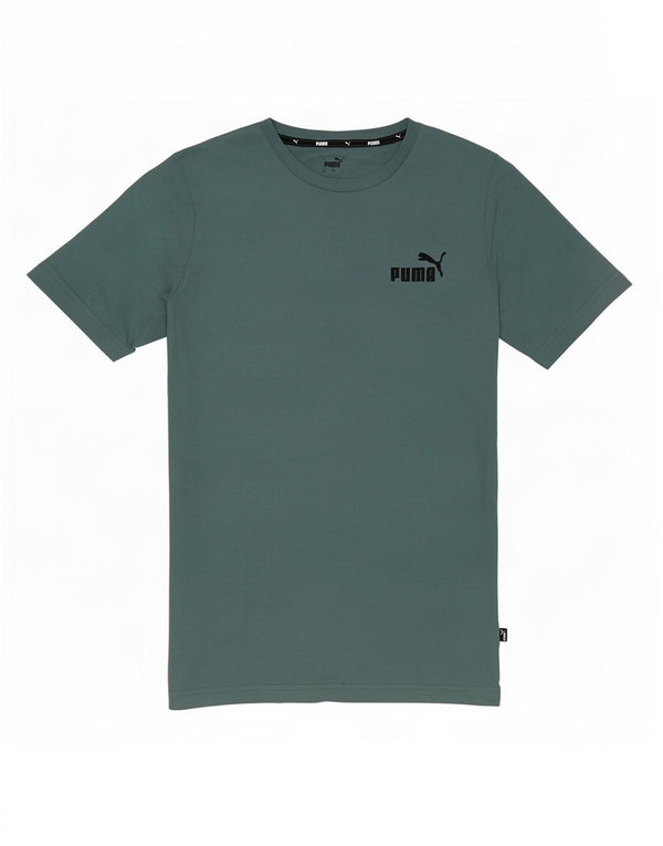 Мужская футболка Puma Top XS, зеленый хлопок