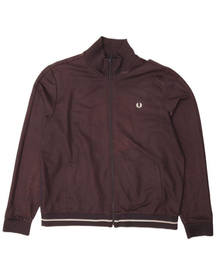 Мужской спортивный костюм Fred Perry Top Jacket 2XL Коричневый полиэстер