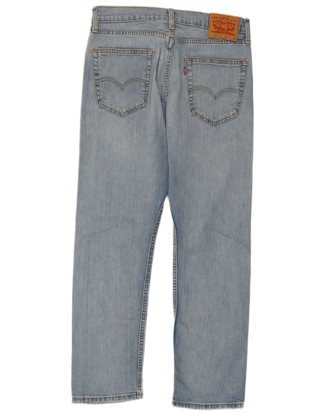 Женские прямые джинсы Levi's 502 W32 L27 синие, хлопок