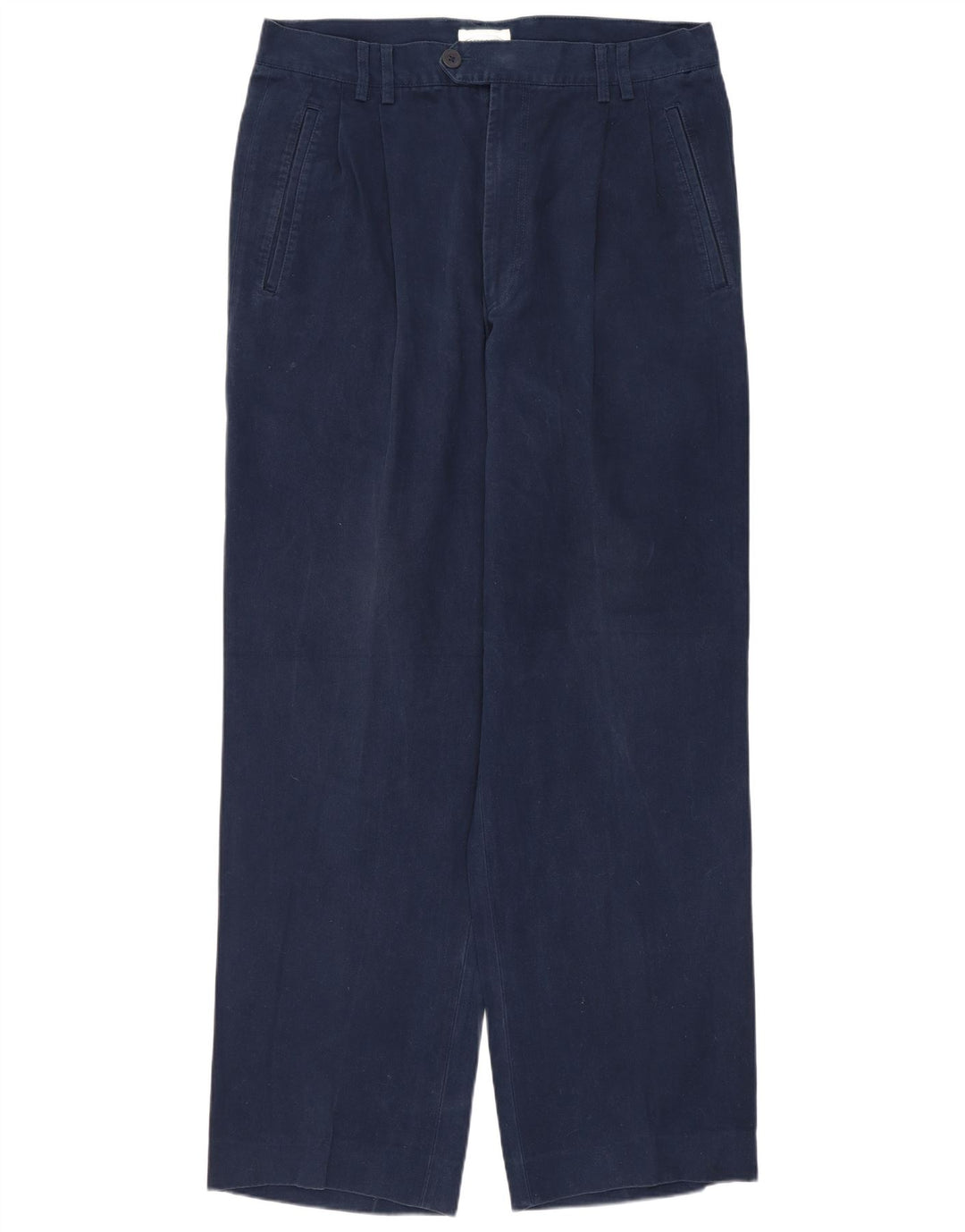 MISSONI Мужские костюмные брюки с привязкой IT 48 Medium W30 L30 Темно-синий хлопок