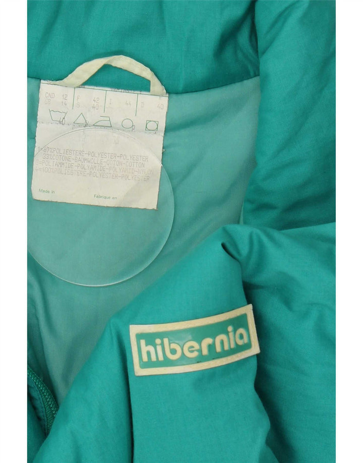 Женская лыжная куртка большого размера Hibernia UK 14, большой зеленый полиэстер
