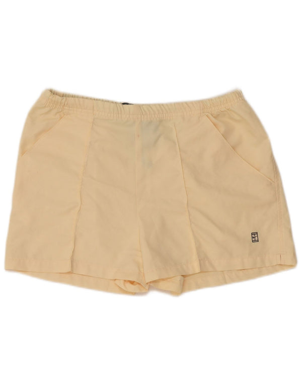 Женские спортивные шорты NIKE UK 10/12, средний бежевый полиэстер