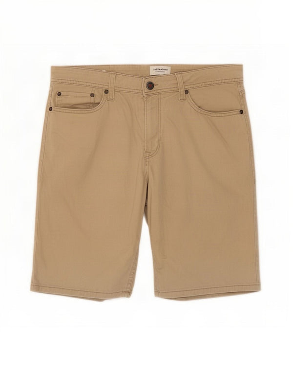 Мужские повседневные шорты Jack & Jones, большие W34, бежевые
