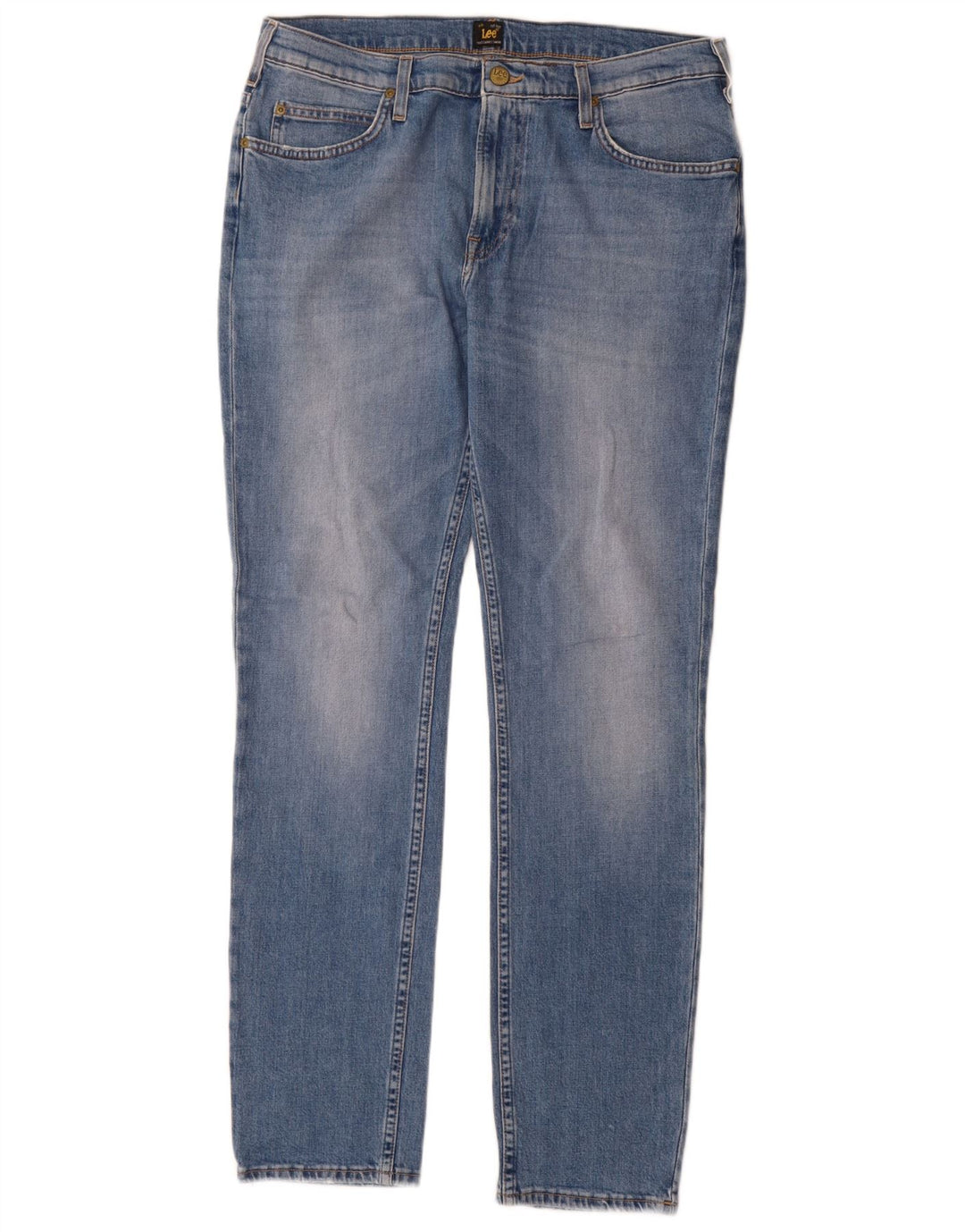 Мужские джинсы Lee Rider Slim W34 L32, синий хлопок