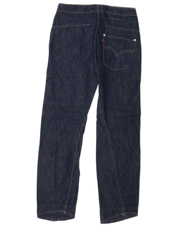 Мужские прямые джинсы Levi's W29 L32 темно-синие, хлопок