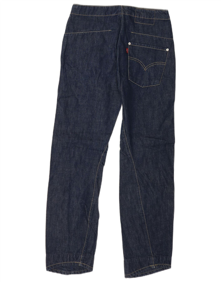 Мужские прямые джинсы Levi's W29 L32 темно-синие, хлопок