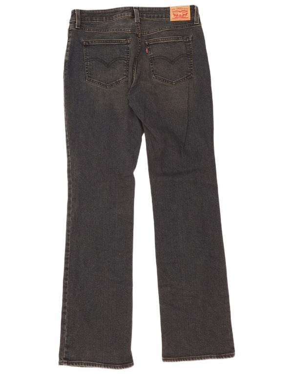 Женские джинсы Levi's Super Low Bootcut W30 L34, черные, хлопковые