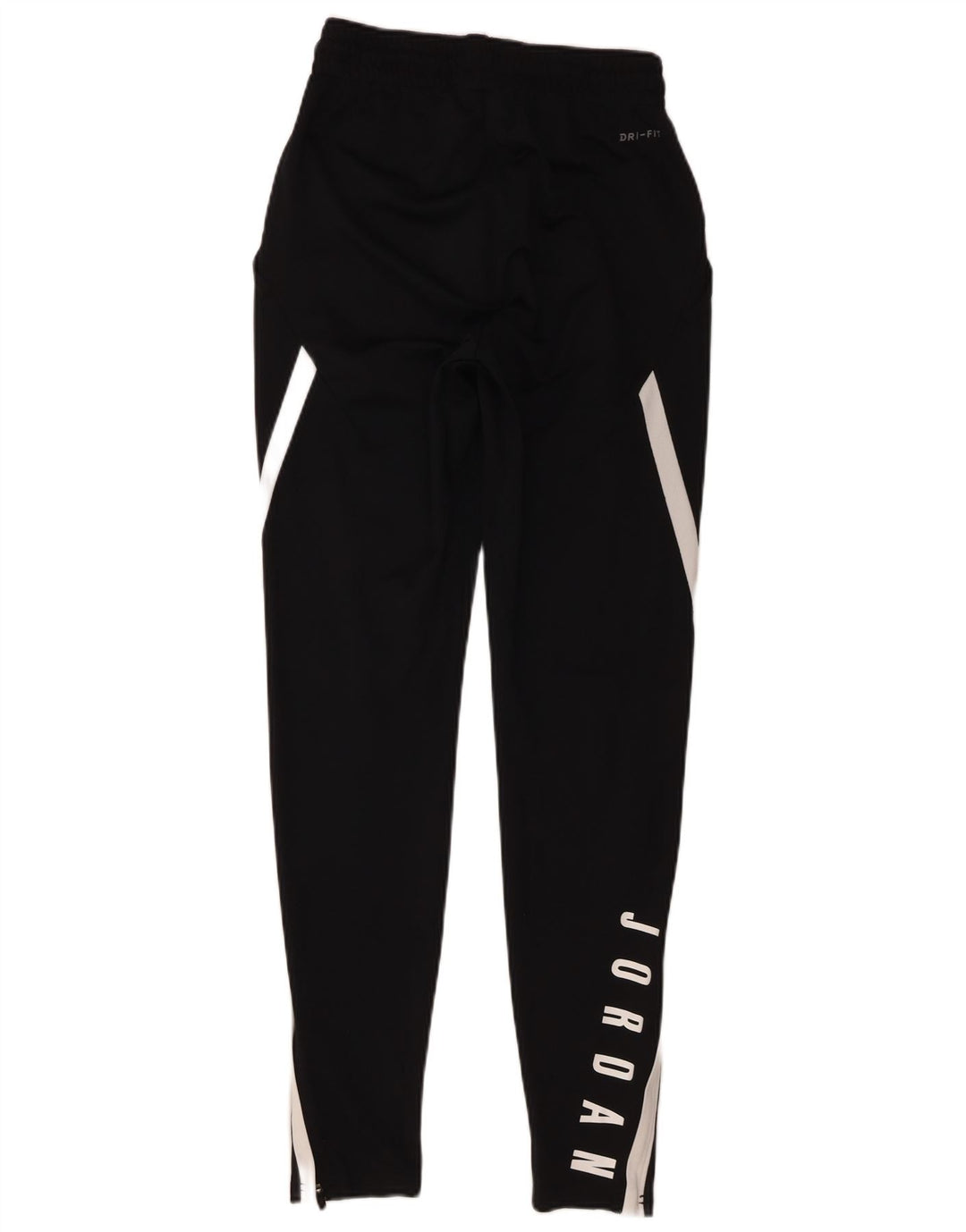 Мужские спортивные брюки Jordan Dri Fit XS черные из полиэстера с цветными блоками