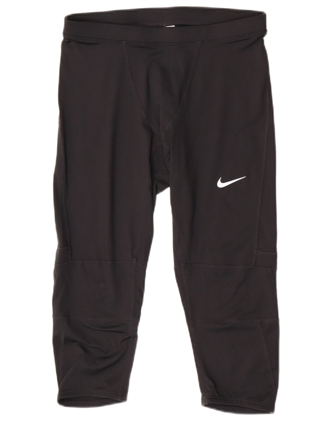 Мужские леггинсы-капри Nike Dri Fit XL, черные, полиэстер