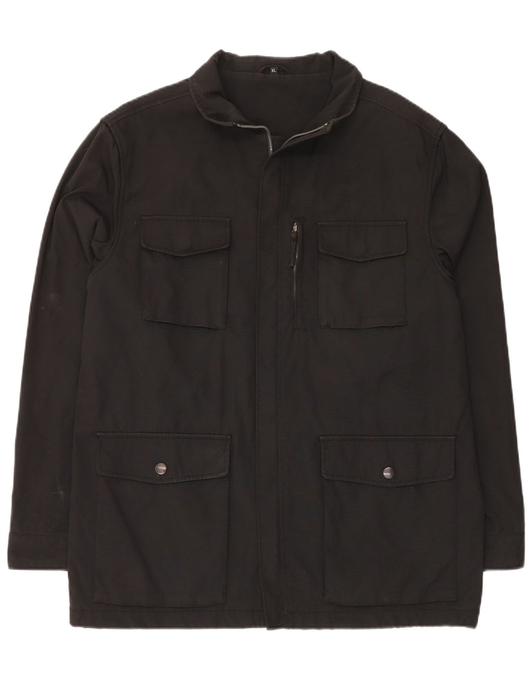 Мужская куртка DECATHLON UK 42 XL черная из полиамида