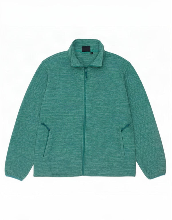 Женская флисовая куртка Mountain Warehouse UK 22 3XL Бирюзовая в крапинку