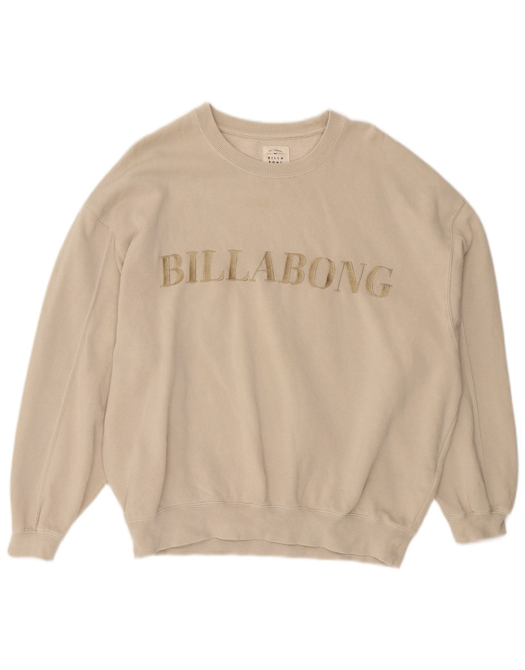 Женский джемпер оверсайз Billabong UK 12, средний цвет, белый хлопок