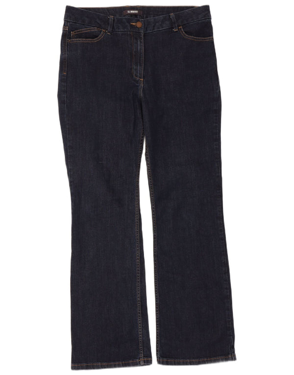 Женские джинсы Bootcut Marks & Spencer UK 16, большие W34 L30, темно-синие, хлопок