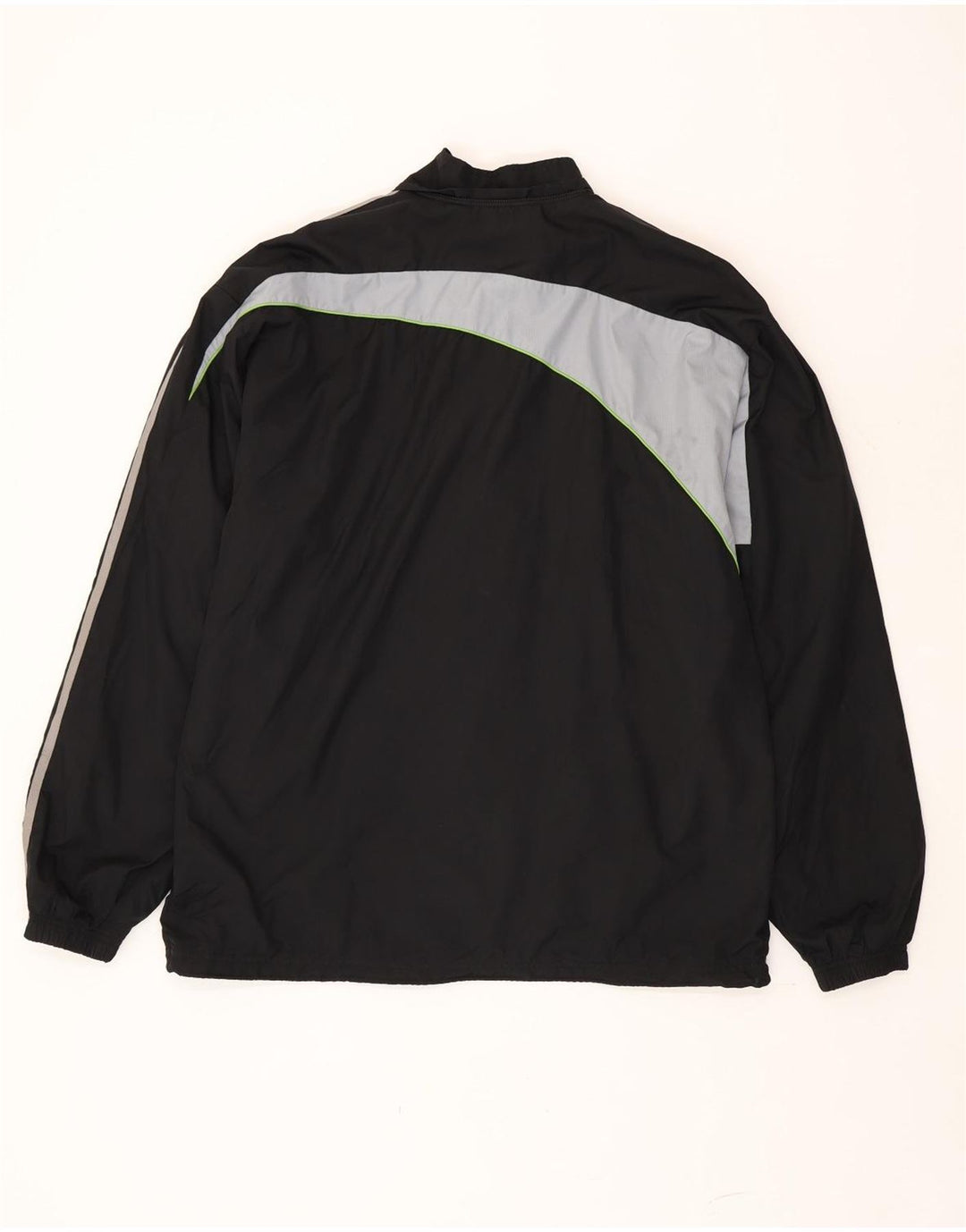 Adidas Mens All Blacks Tracksuit Top Jacket Большой черный цветной блок