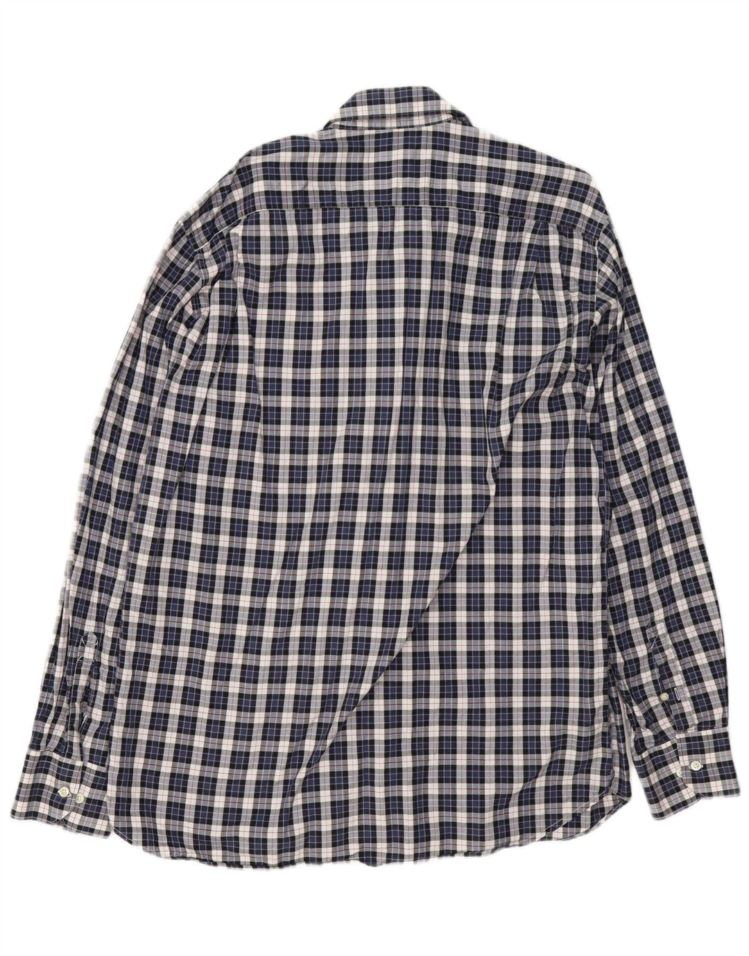 Мужская фланелевая рубашка Barbour XL, темно-синяя клетка, хлопок