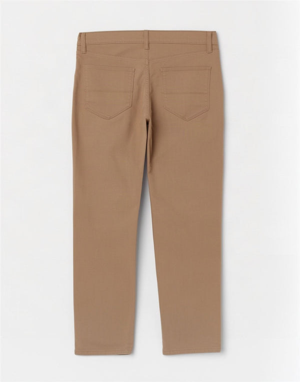 Женские узкие джинсы Marks & Spencer W34 L29 бежевые, хлопок