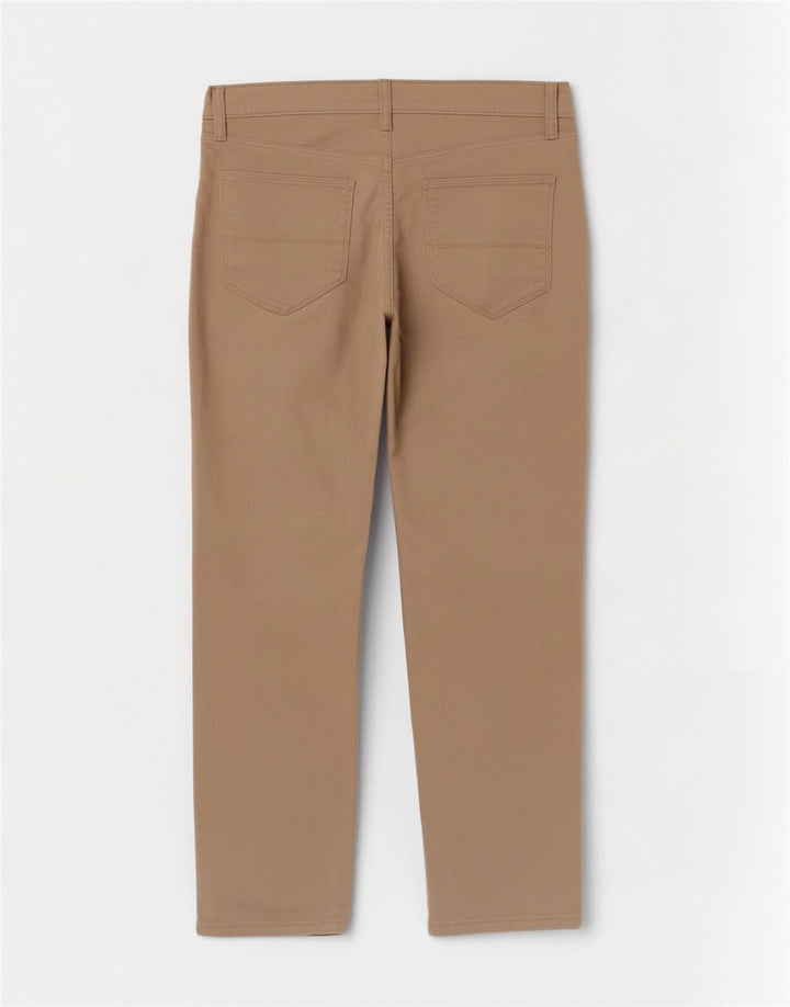 Женские узкие джинсы Marks & Spencer W34 L29 бежевые, хлопок