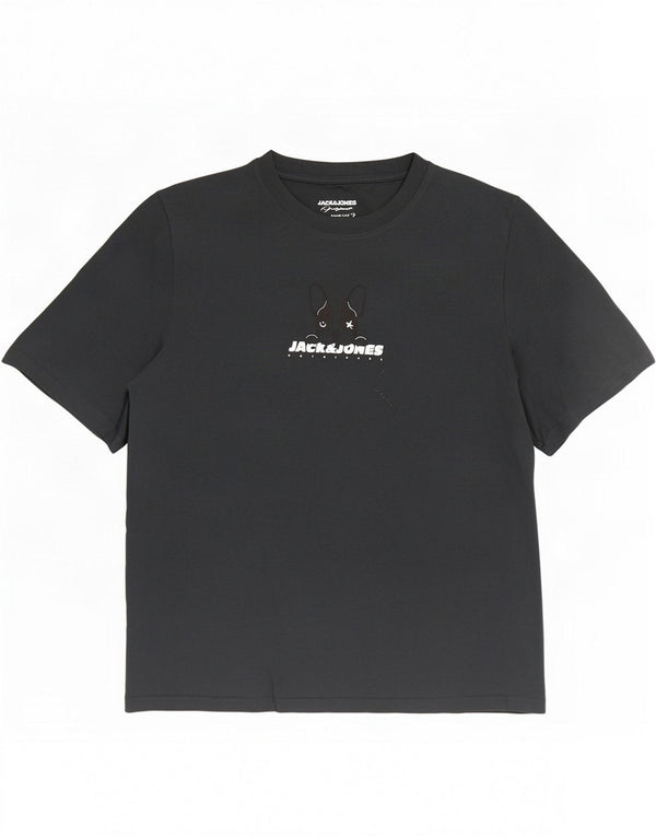 Мужская футболка с рисунком Jack & Jones Top XL, зеленый хлопок