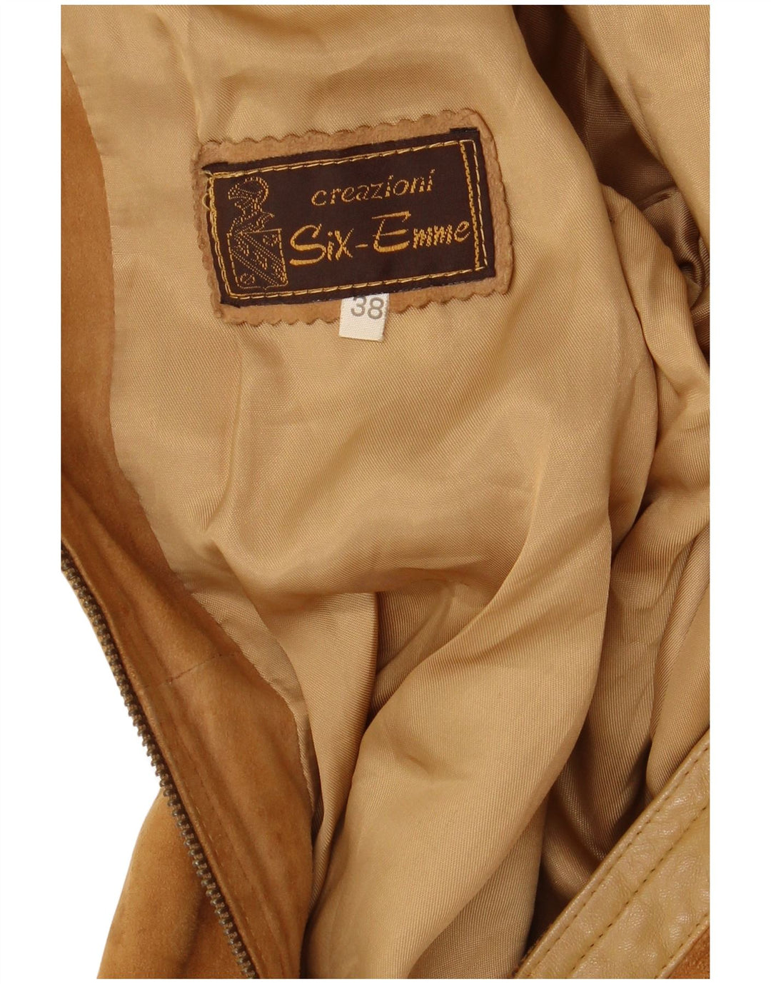 Куртка женская замшевая VINTAGE EU 38 Medium Beige