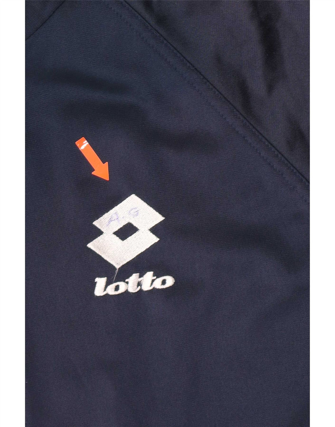 Lotto Мужской спортивный костюм с графическим рисунком, верхняя куртка XL, темно-синий, с цветными блоками