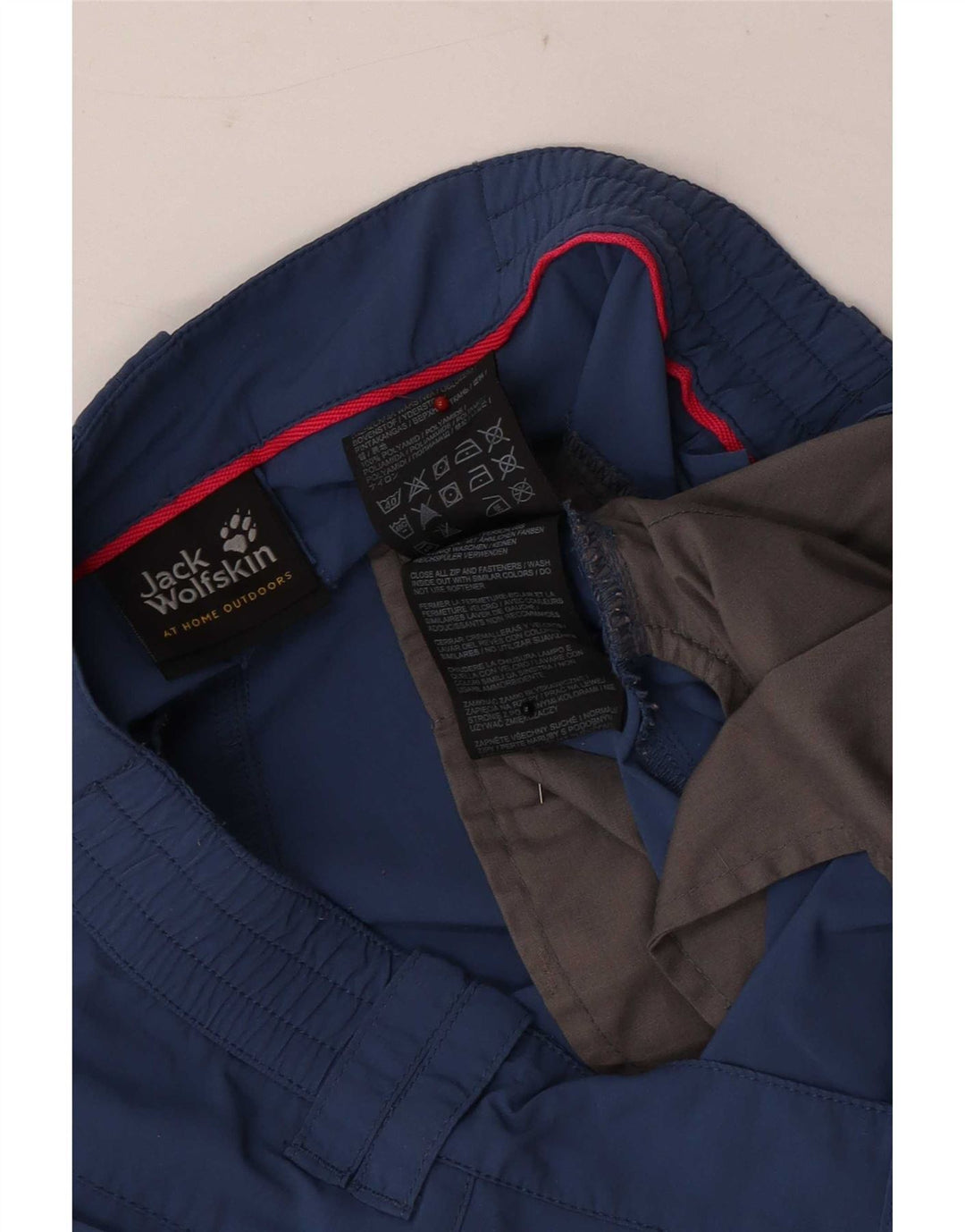 Женские шорты чинос Jack Wolfskin UK 12 Medium W32 Синий Полиамид