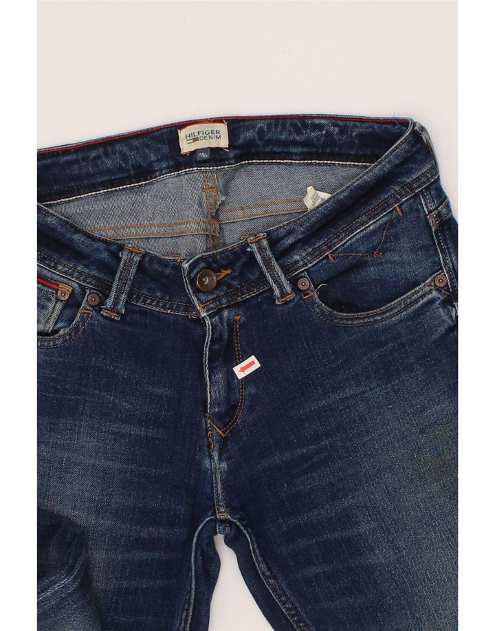 TOMMY HILFIGER Womens Slim Jeans W29 L32 Blue Polyester Vintage Tommy Hilfiger and Second-Hand Tommy Hilfiger from Messina Hembry 