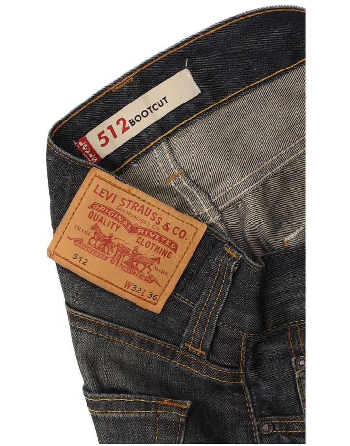 Женские джинсы LEVI'S 512 Bootcut W32 L36 Синие