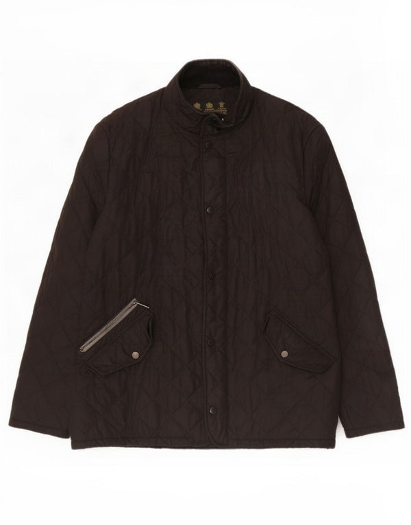 Мужская стеганая куртка Barbour UK 42 XL черная