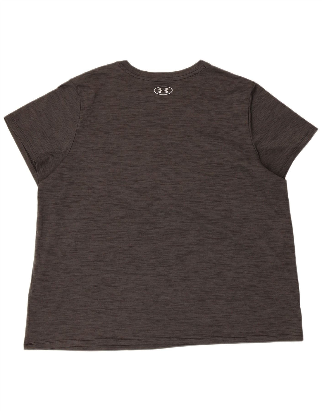 Мужская футболка Under Armour Top XL серого цвета с крапинками из полиэстера