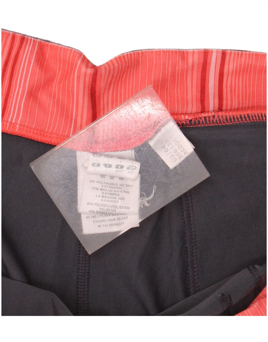 Женские капри широкие спортивные брюки ADIDAS UK 16, большие темно-синие